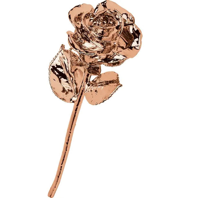 Rose Gold Plated Rose