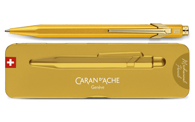 Caran d'Ache Goldbar 849 Premium Ball Point Pen